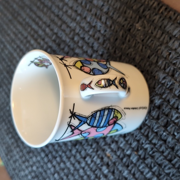 Colorful Fish Design Coffee Mug - Picture 3 of 5